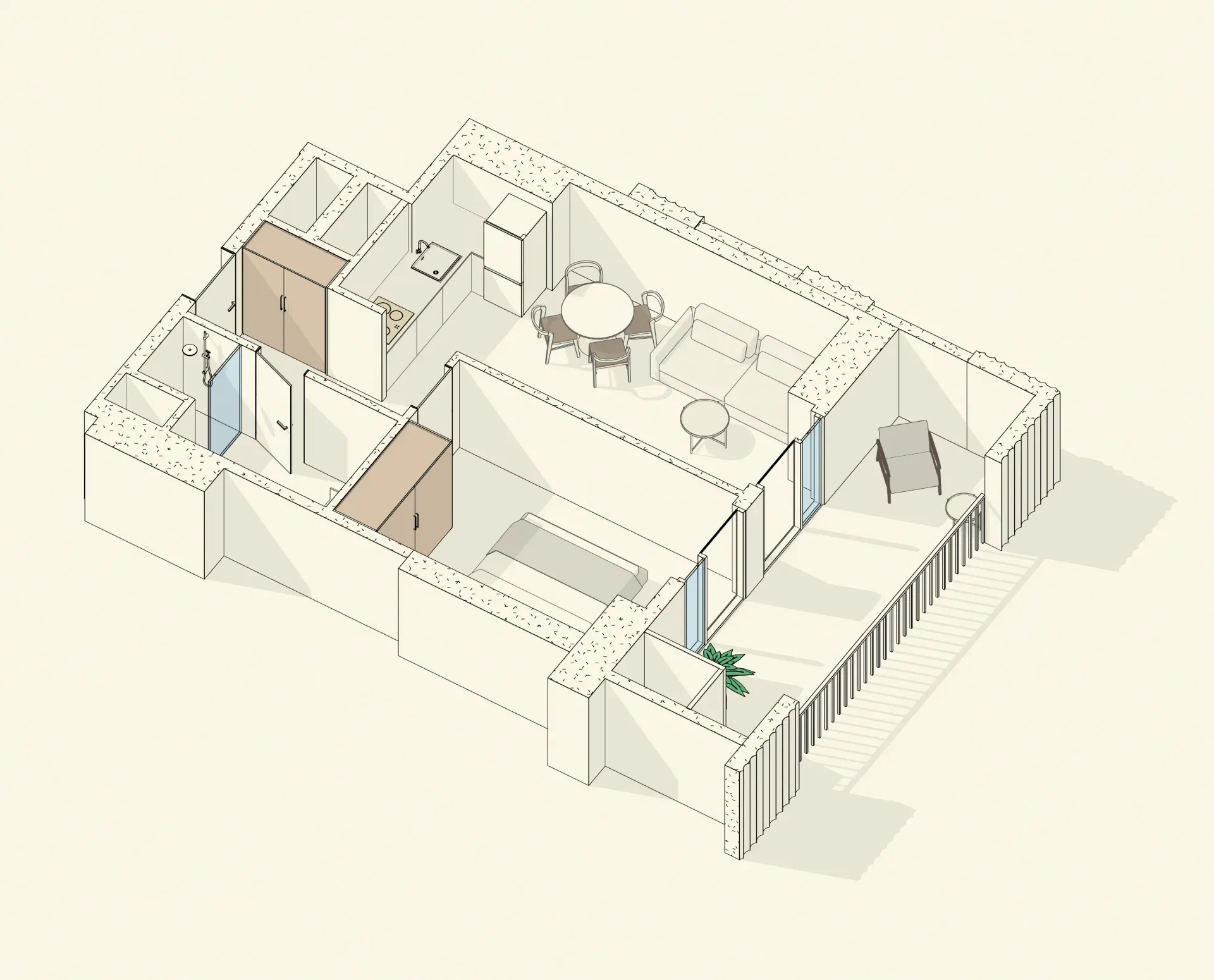 2 room apartment