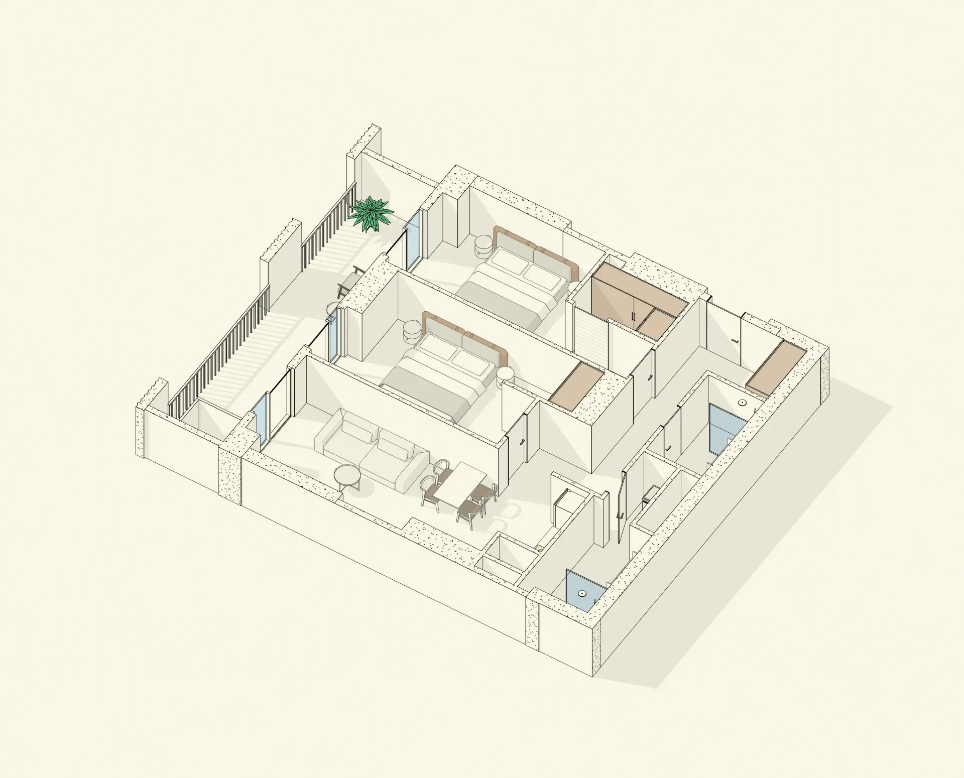 3 room apartment